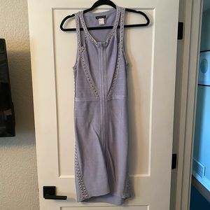 Venus Light Purple Studded Bodycon Cocktail Dress